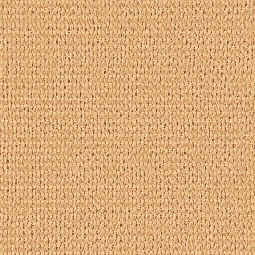 Balkono uždanga Smėlio 75 x 600 cm HDPE ir aliuminis