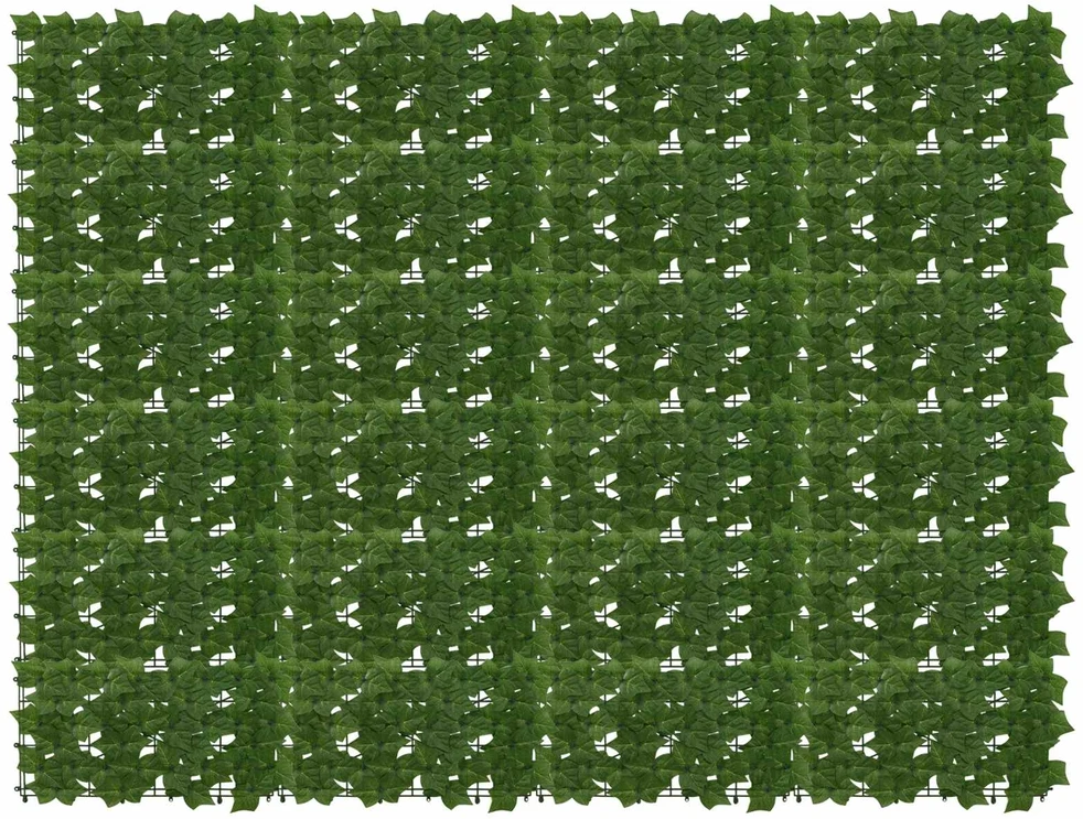Balkono uždanga su lapais Žalia 200 x 150 cm
