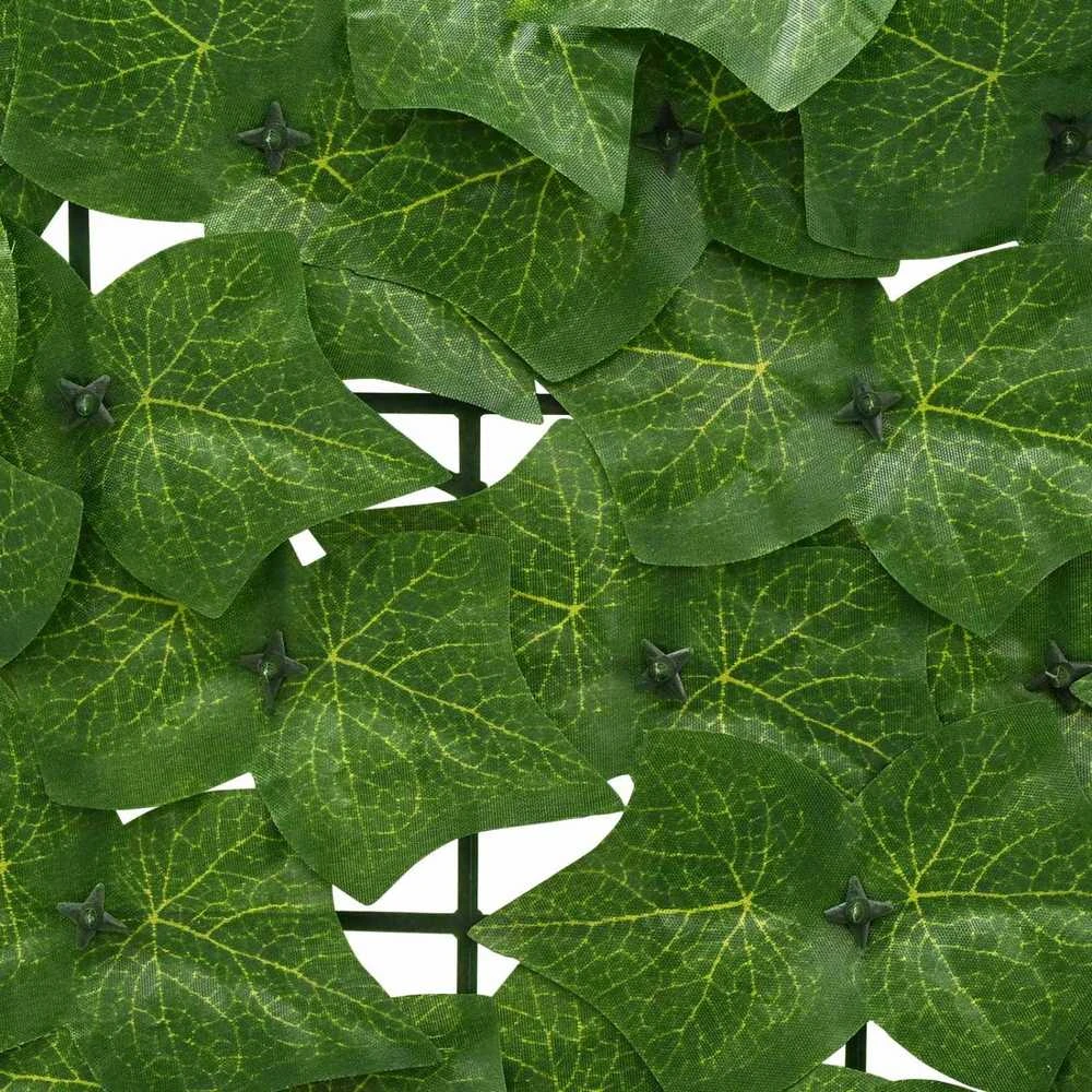 Balkono uždanga su lapais Žalia 300 x 100 cm
