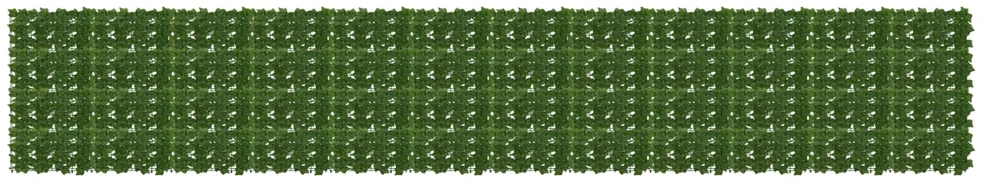 Balkono uždanga su lapais Žalia 600 x 100 cm