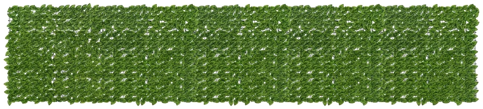 Balkono uždanga su lapais Žalia ir geltona 500 x 100 cm