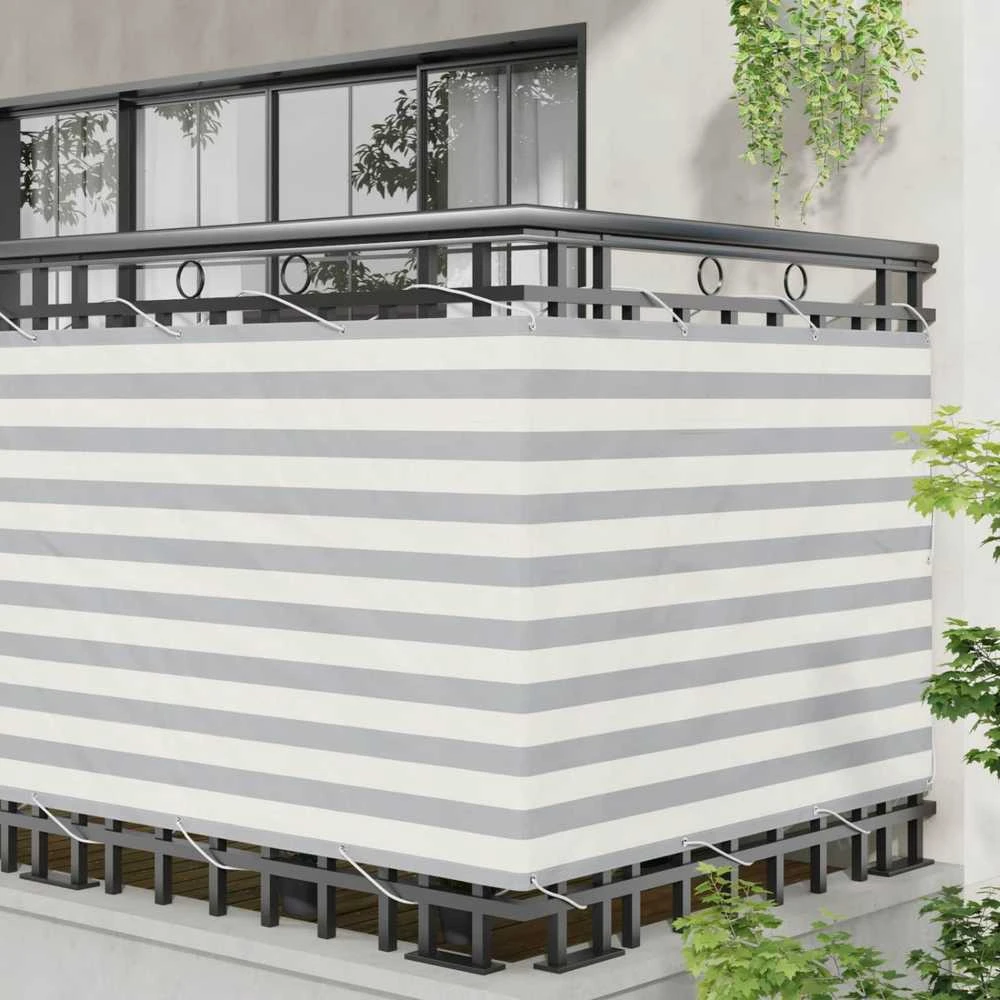 Balkono Ekranas 110 x 500 cm Oksfordo audinys Stačiakampio