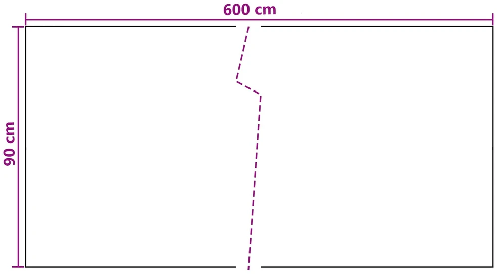 Balkono uždanga Tamsiai pilka 600 x 90 cm poliratanas