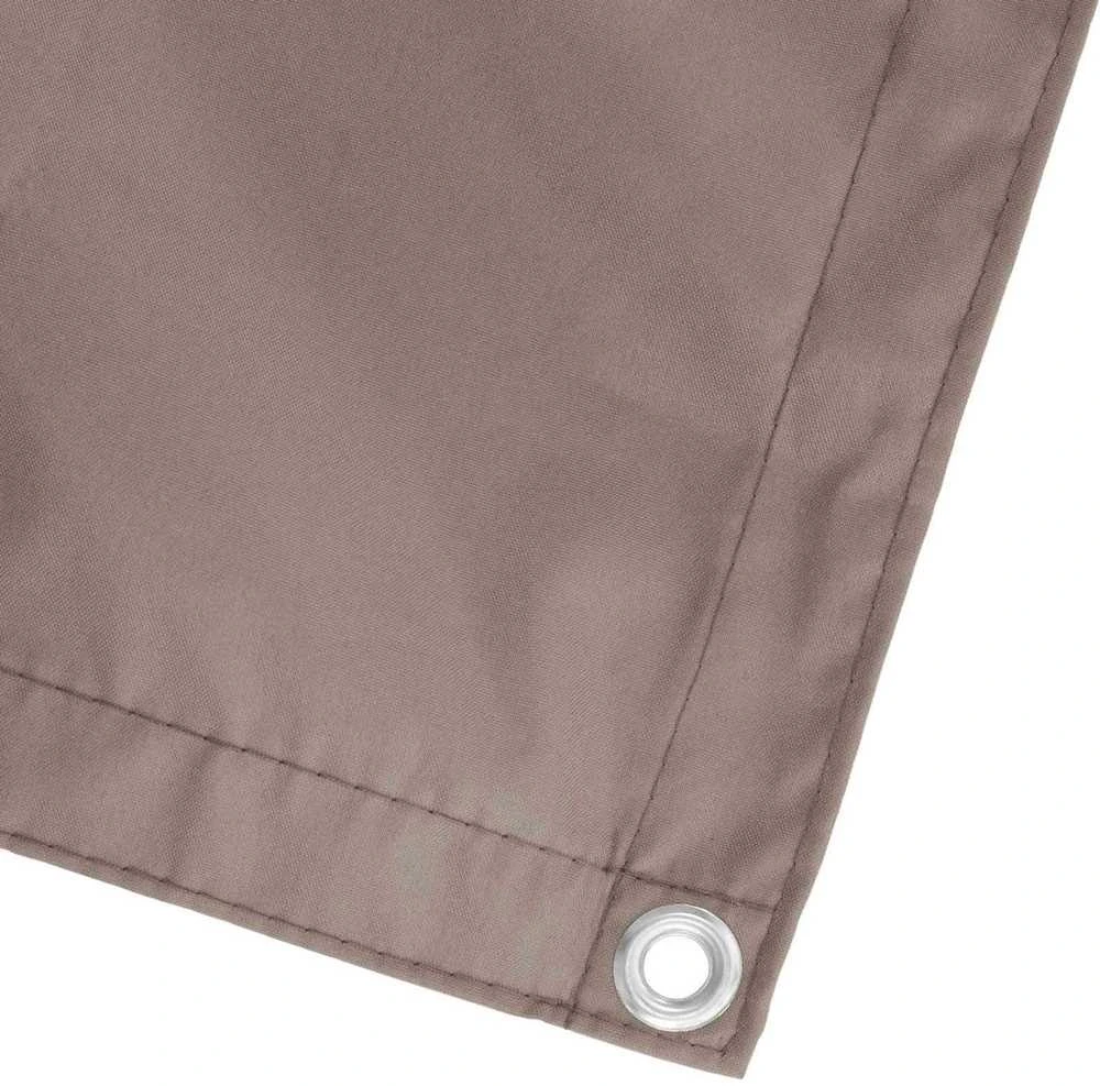 Balkono Ekranas Taupe 110 x 400 cm Oksfordo audinys