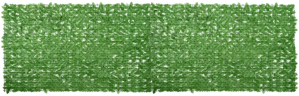 Balkono pertvara, 500x150cm, su žaliais lapais