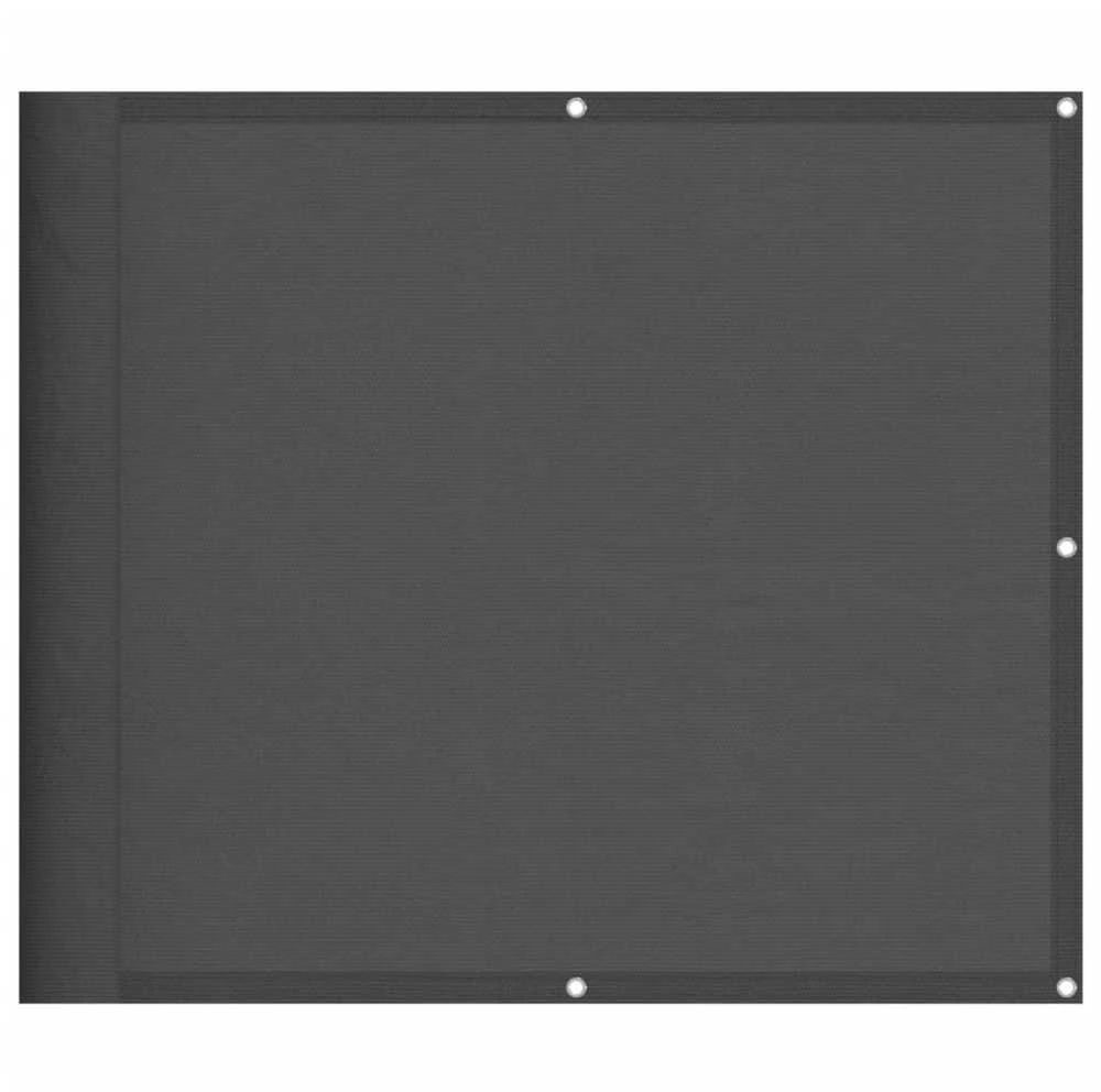 Balkono pertvara, antracito, 90x1000cm, 100% poliesteris