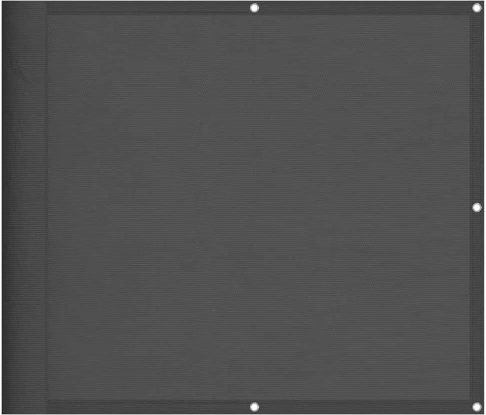 Balkono pertvara, antracito, 90x800cm, 100% poliesteris
