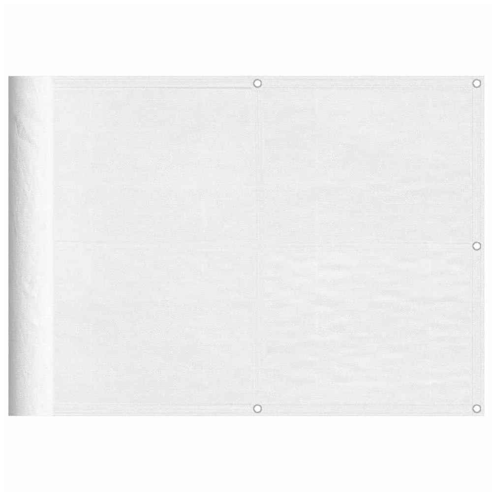 Balkono pertvara, balta, 75x800cm, 100% oksfordo poliesteris