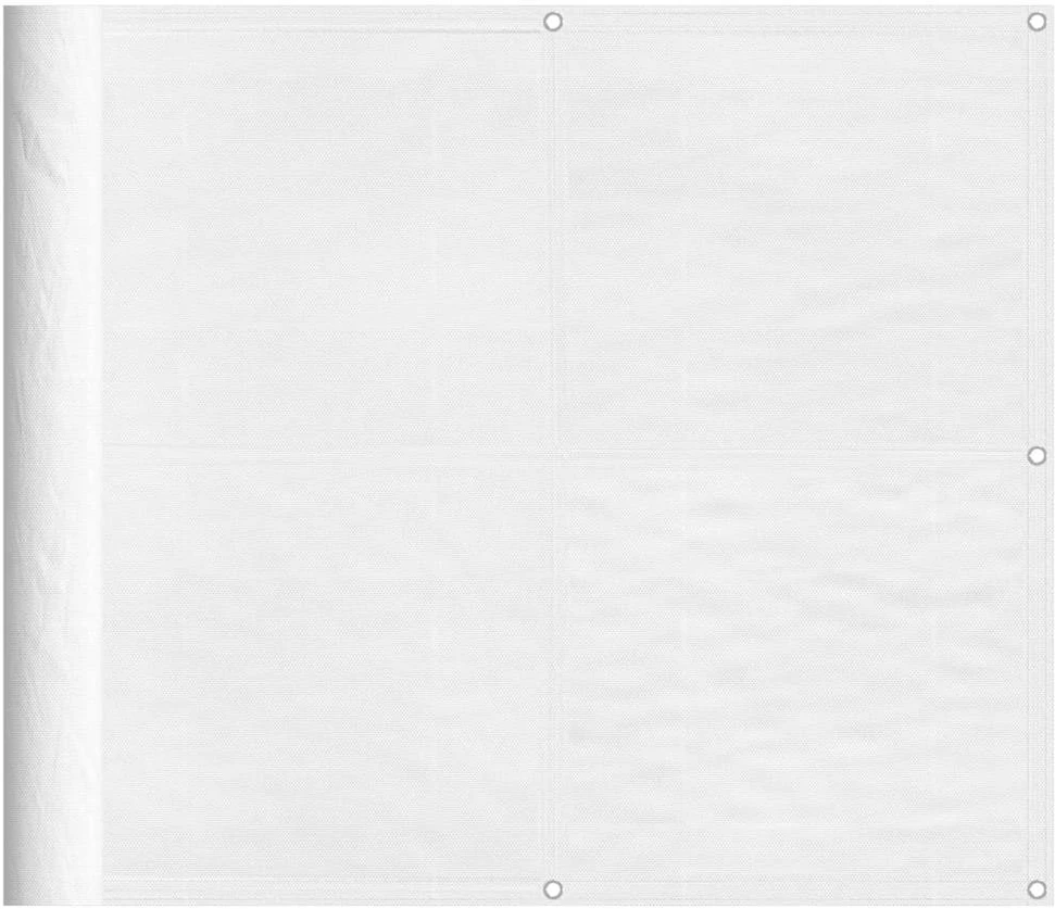 Balkono pertvara, balta, 90x800cm, 100% oksfordo poliesteris
