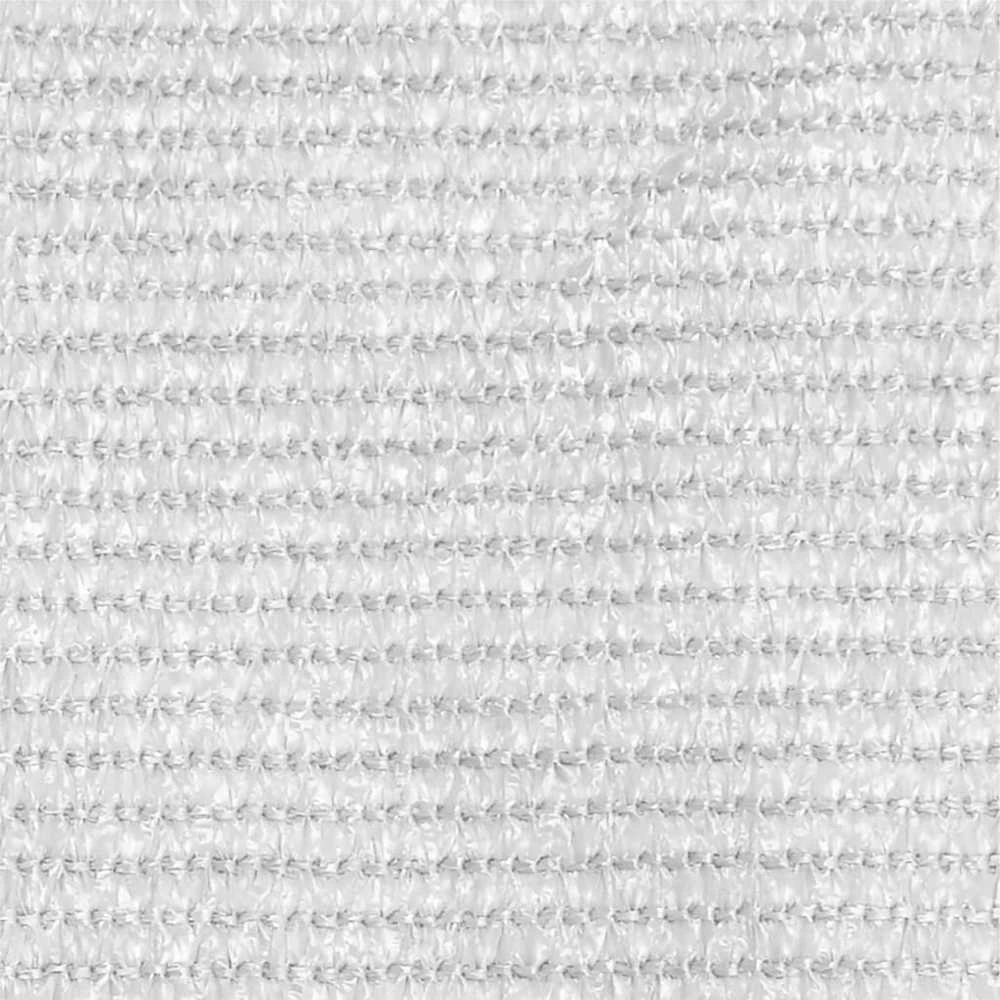 Balkono pertvara, baltos spalvos, 90x500cm, HDPE
