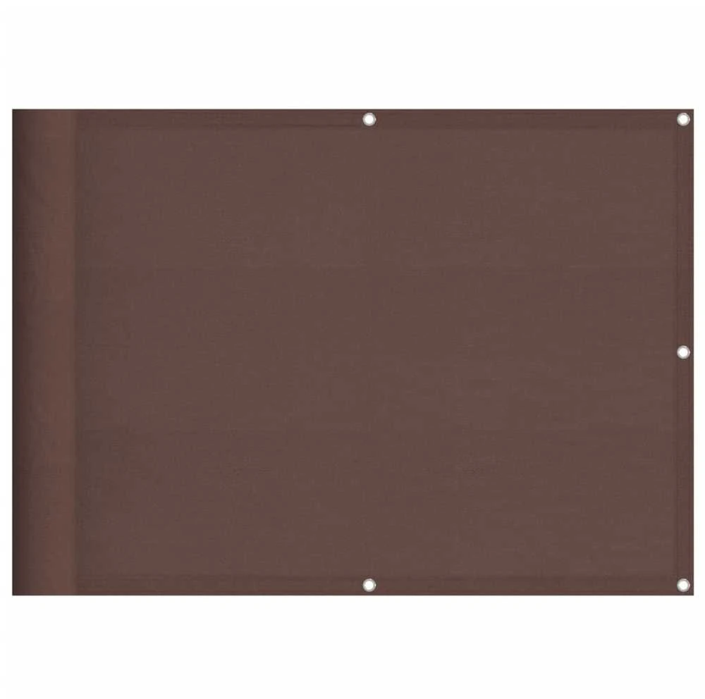 Balkono pertvara, ruda, 75x700cm, 100% oksfordo poliesteris