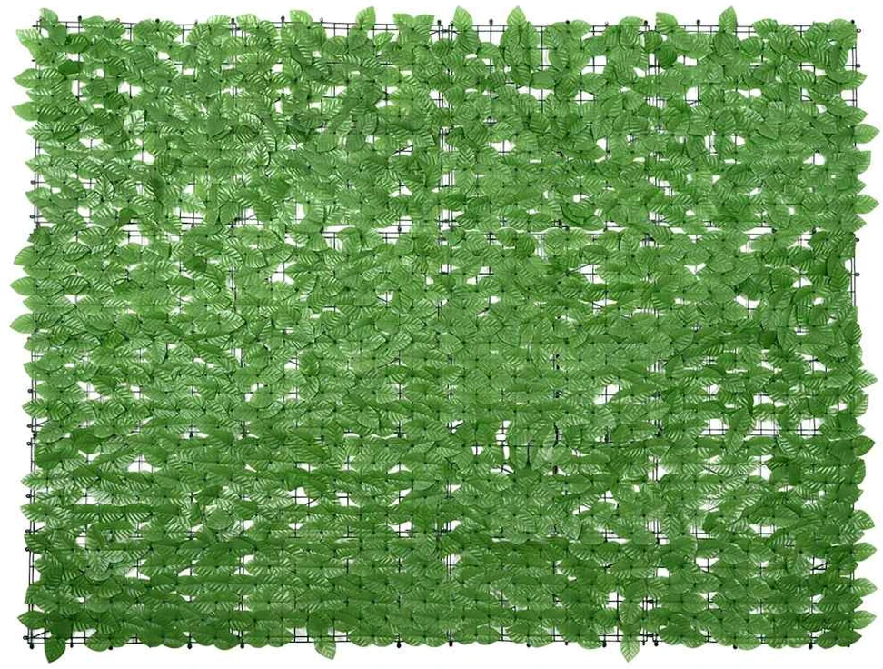 Balkono pertvara su žaliais lapais, 200x150cm