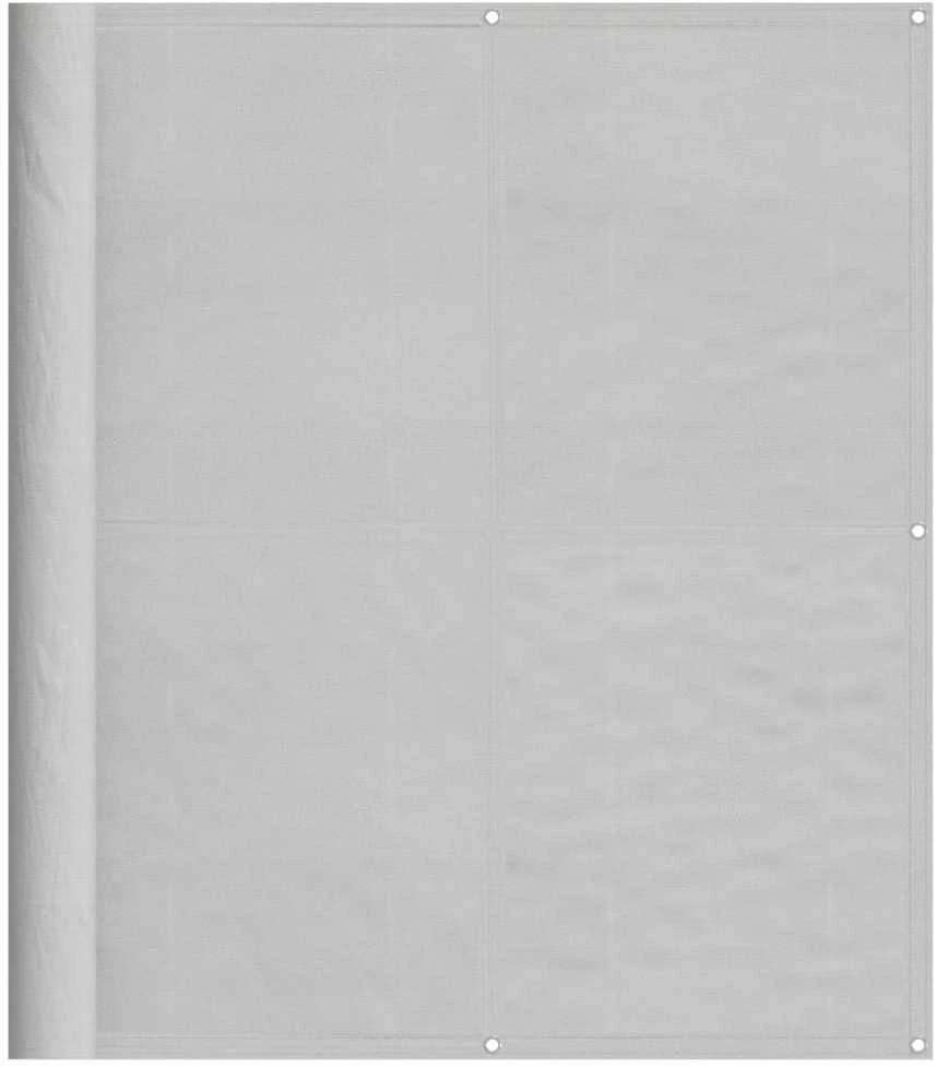 Balkono pertvara, šviesiai pilka, 120x300cm, 100% poliesteris