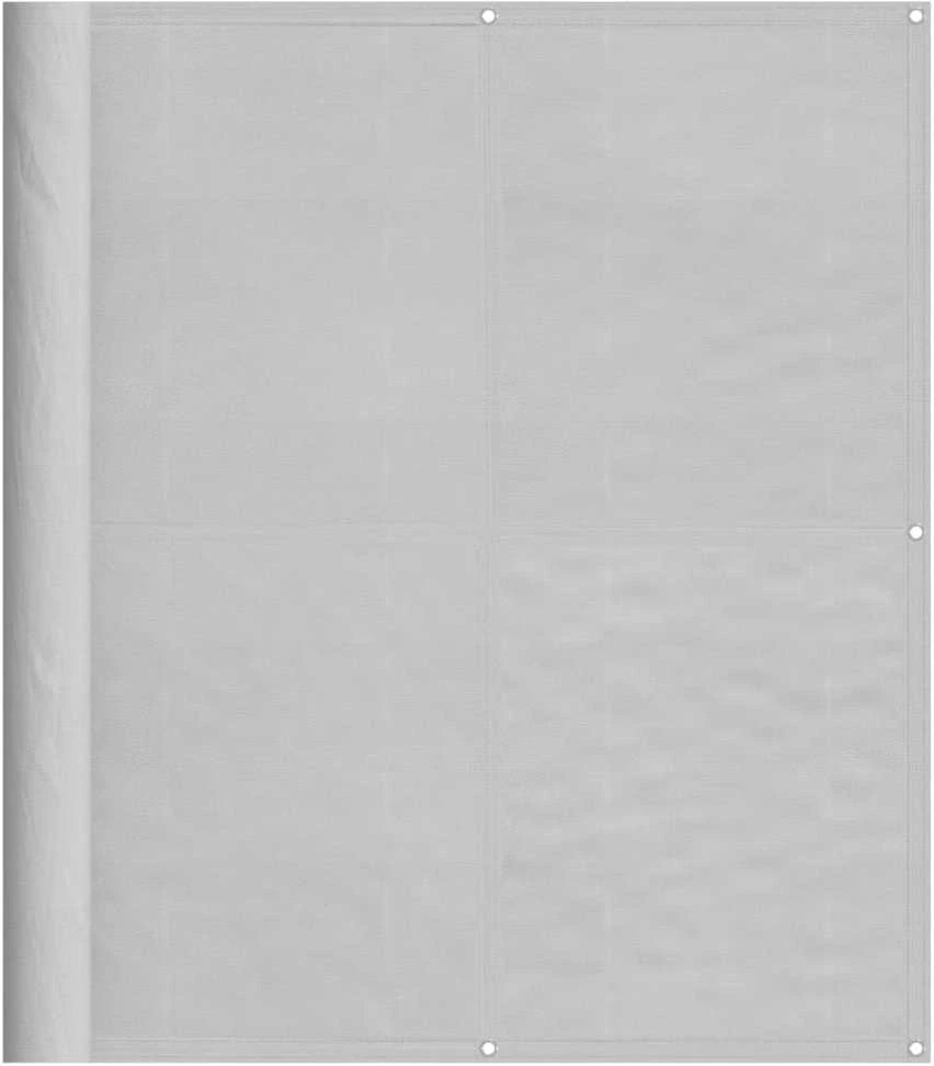 Balkono pertvara, šviesiai pilka, 120x400cm, 100% poliesteris