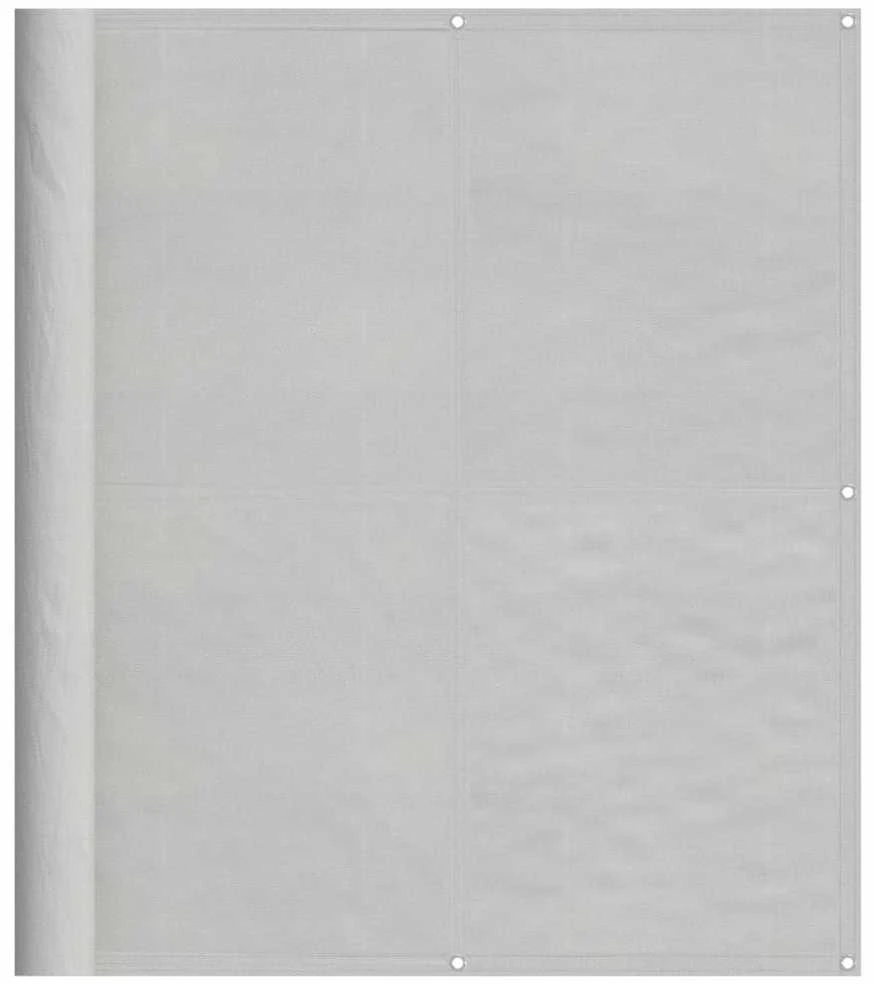 Balkono pertvara, šviesiai pilka, 120x600cm, 100% poliesteris