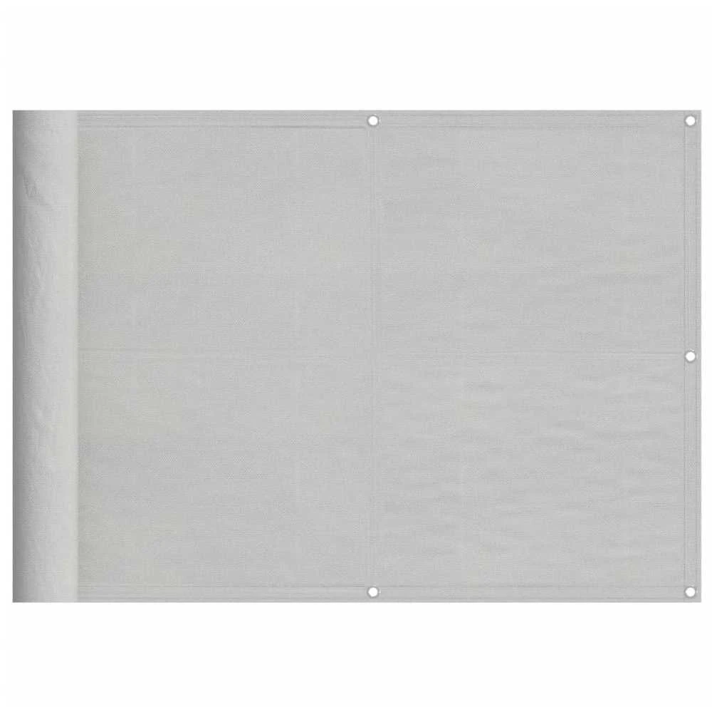 Balkono pertvara, šviesiai pilka, 75x1000cm, 100% poliesteris