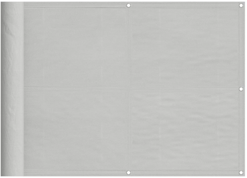 Balkono pertvara, šviesiai pilka, 75x300cm, 100% poliesteris