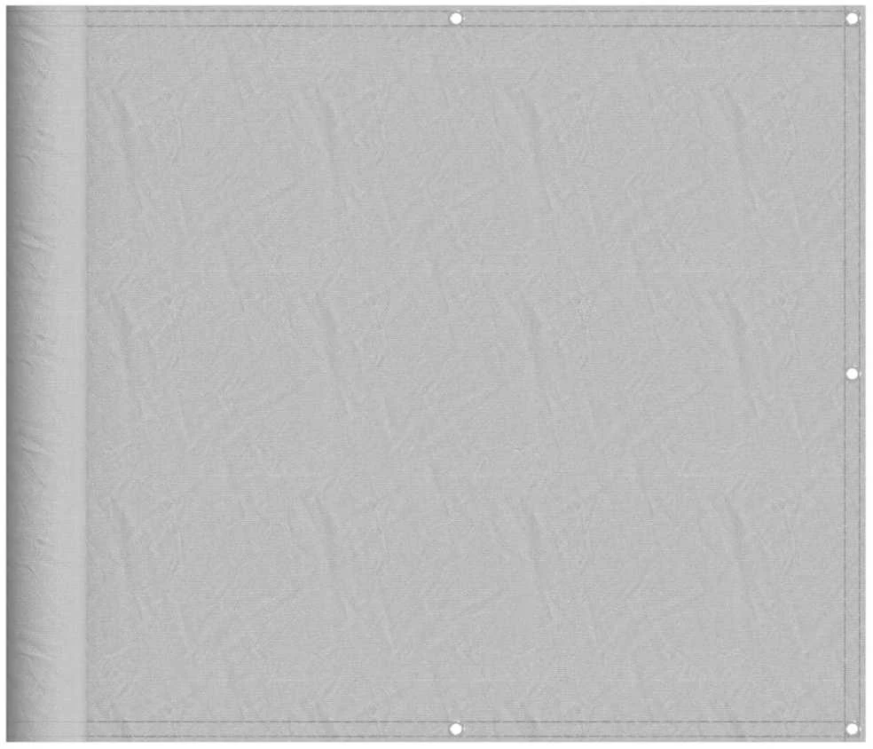 Balkono pertvara, šviesiai pilka, 90x300cm, 100% poliesteris