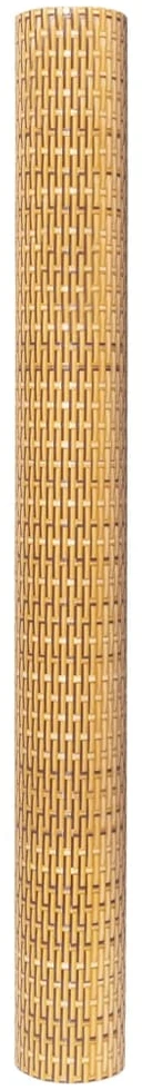 Balkono pertvara, šviesiai ruda, 400x100cm, poliratanas