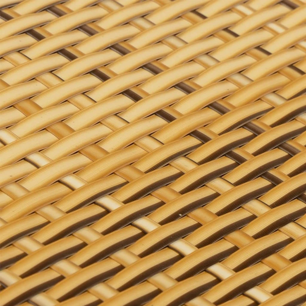 Balkono pertvara, šviesiai ruda, 500x100cm, poliratanas