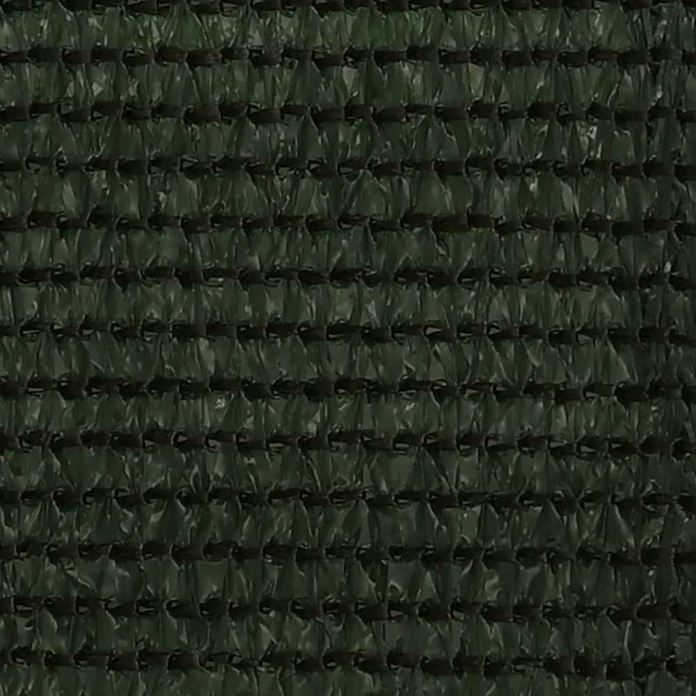 Balkono pertvara, tamsiai žalios spalvos, 75x600cm, HDPE