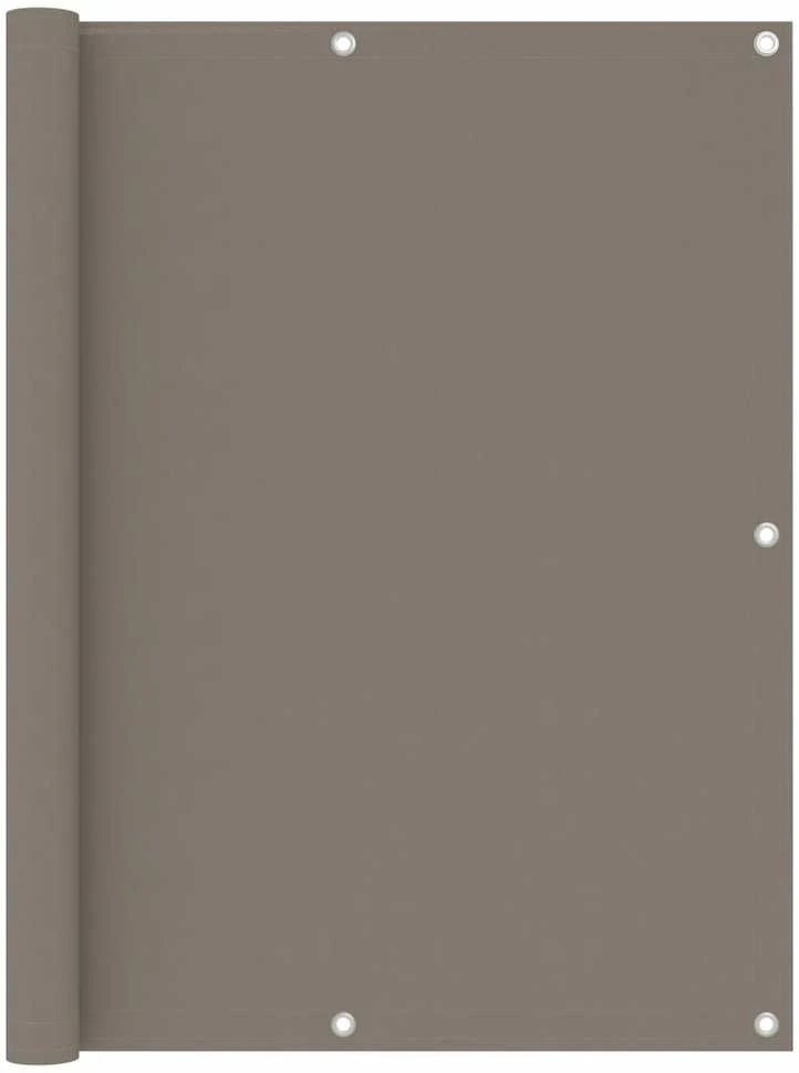 Balkono pertvara, taupe spalvos, 120x400cm, oksfordo audinys