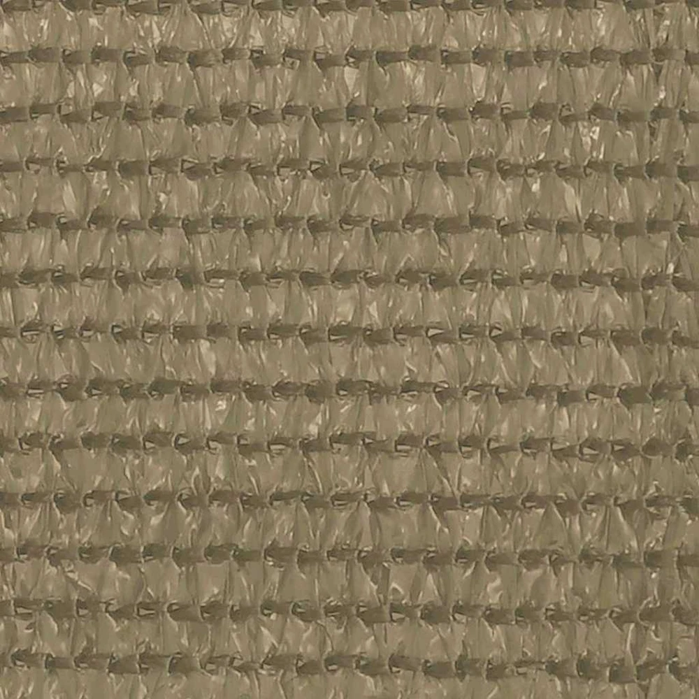 Balkono pertvara, taupe spalvos, 75x500cm, HDPE