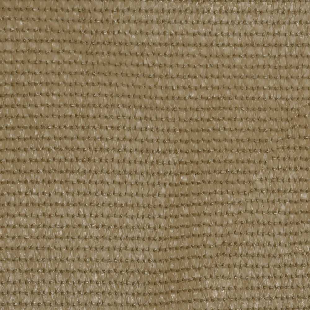 Balkono pertvara, taupe spalvos, 75x600cm, HDPE