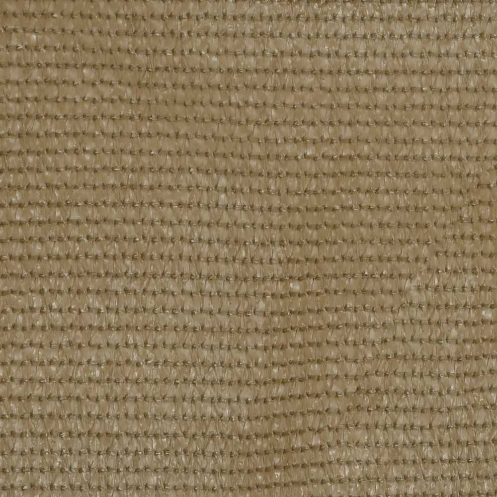 Balkono pertvara, taupe spalvos, 90x400cm, HDPE