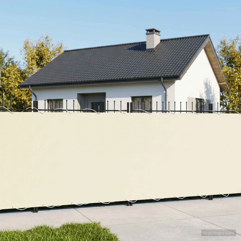 Balkono privatumo ekranas 1,2 x 15 m Audinys su PU danga