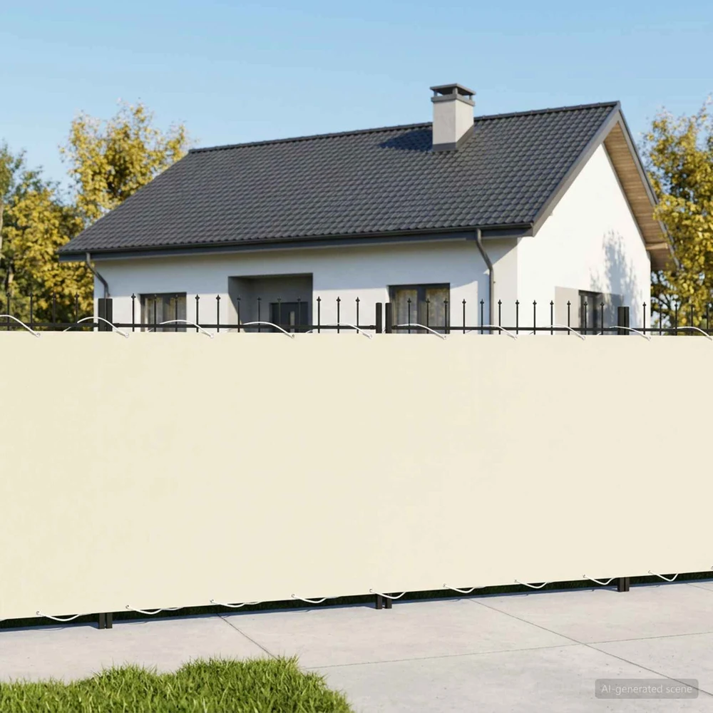 Balkono privatumo ekranas 1,2 x 15 m Audinys su PU danga