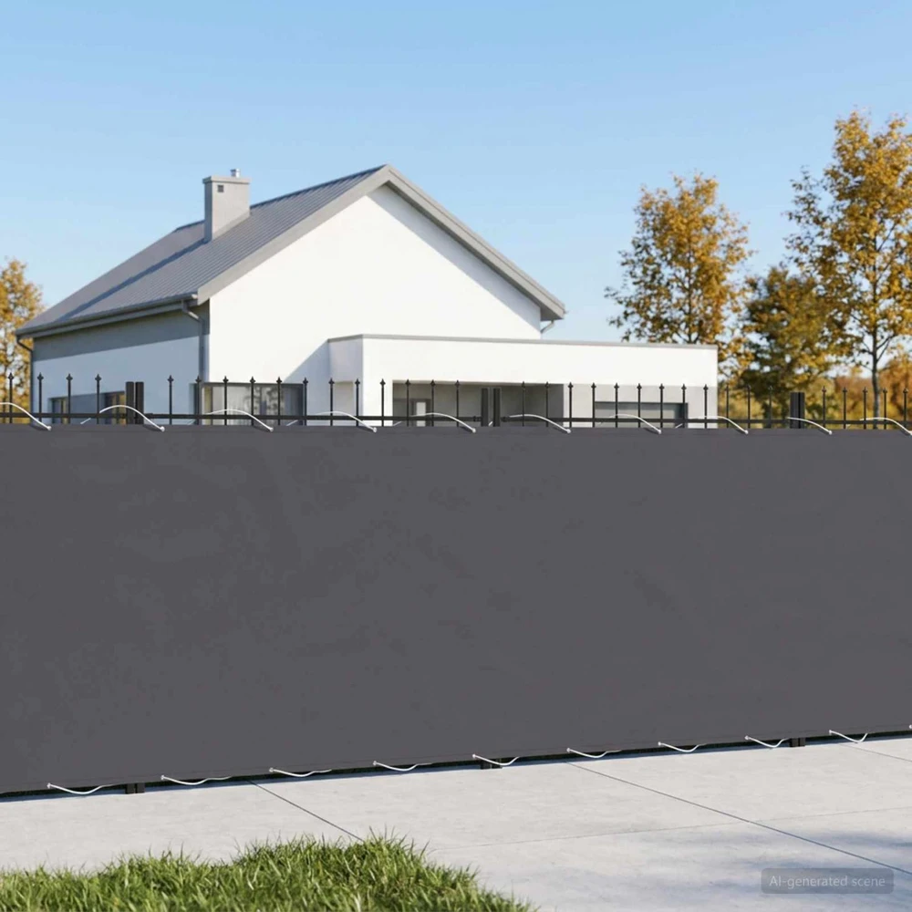 Balkono privatumo ekranas 1,2 x 25 m Audinys su PU danga