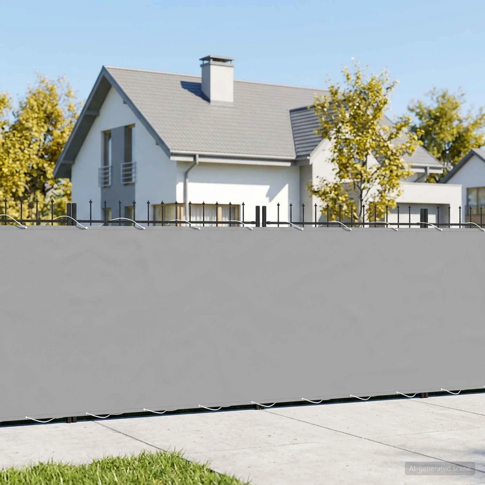 Balkono privatumo ekranas 1,2 x 25 m Audinys su PU danga