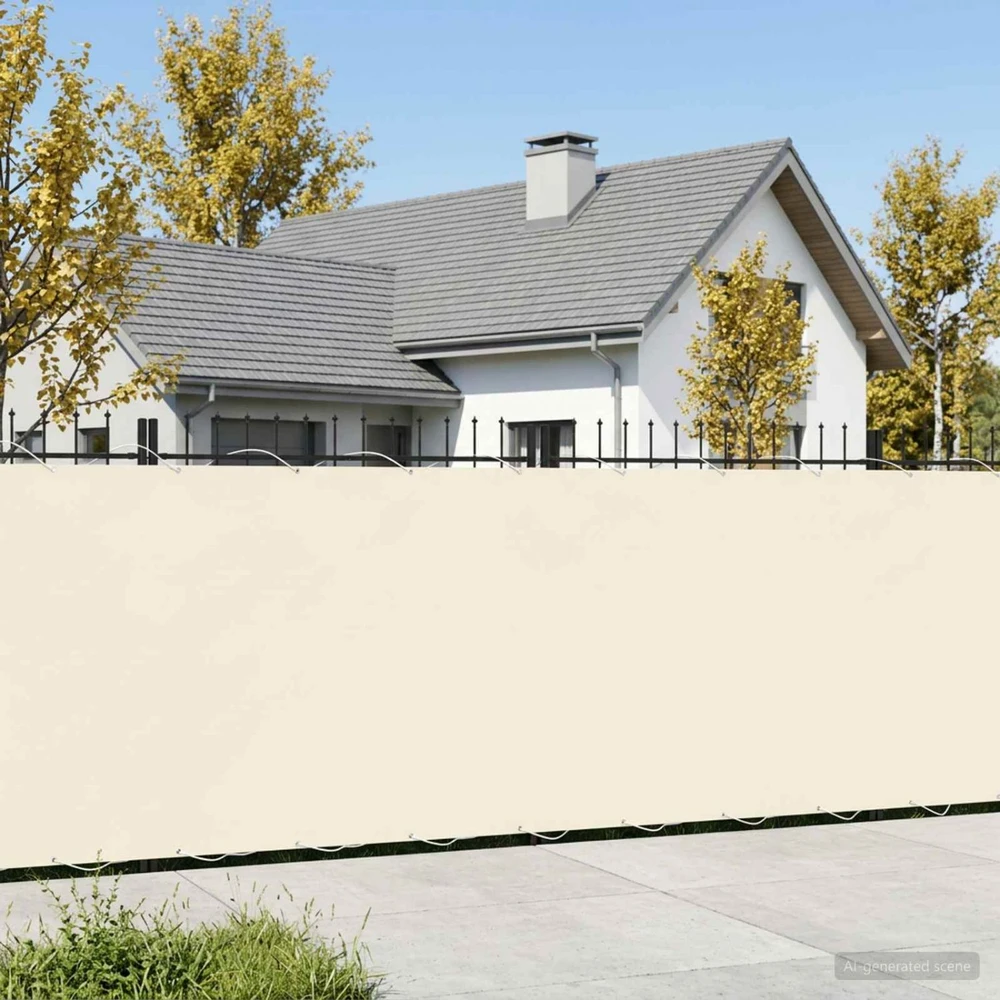 Balkono privatumo ekranas 1,5 x 15 m Audinys su PU danga