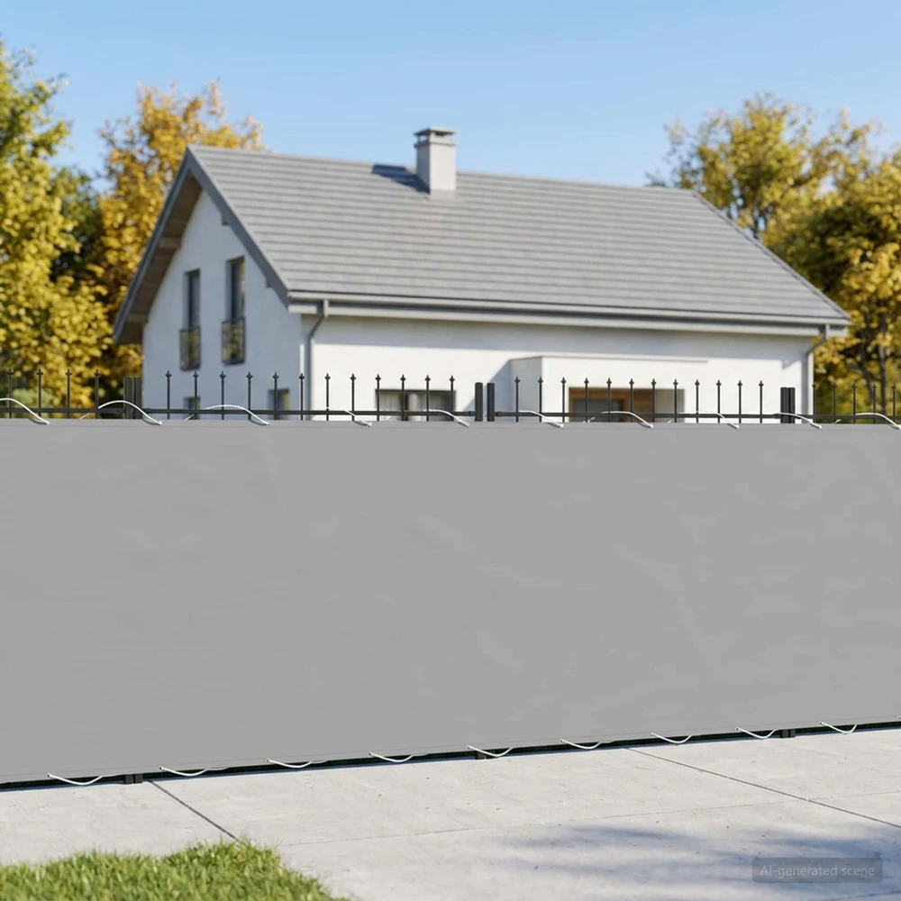 Balkono privatumo ekranas 1,5 x 15 m Audinys su PU danga