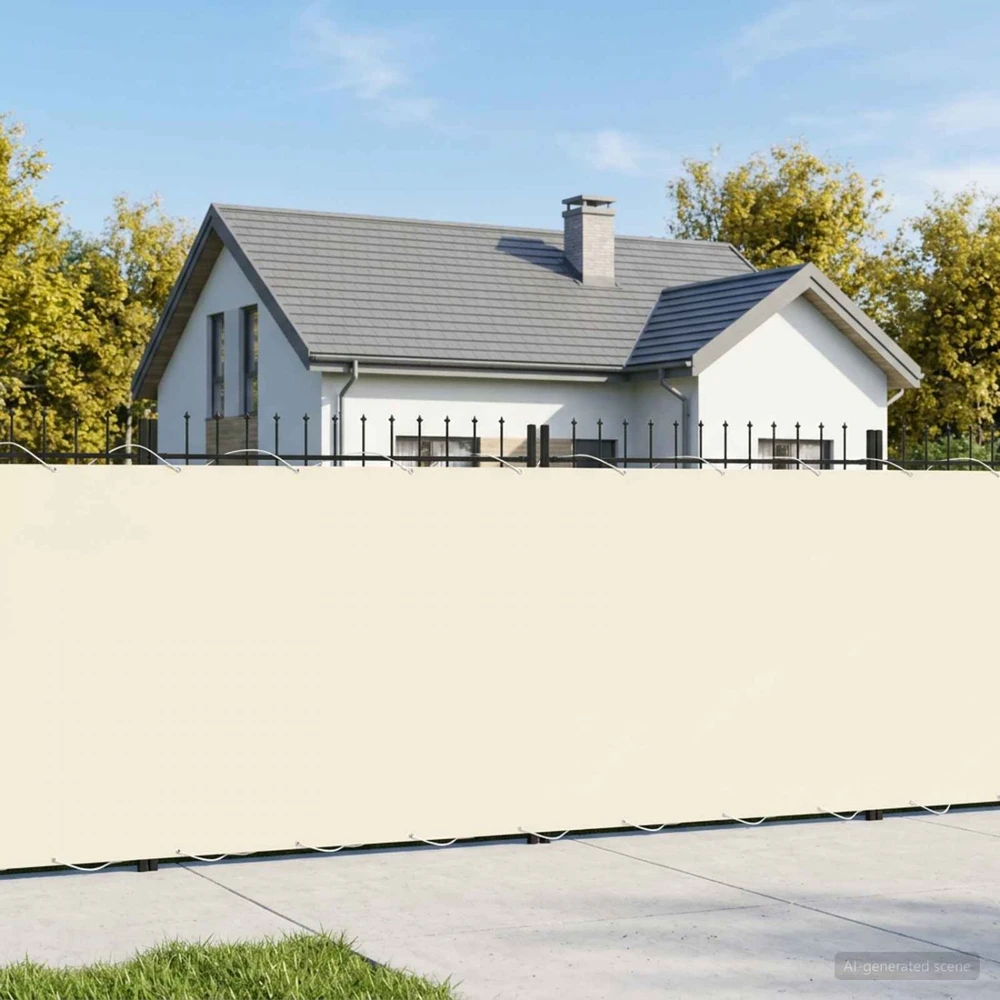 Balkono privatumo ekranas 1,5 x 25 m Audinys su PU danga