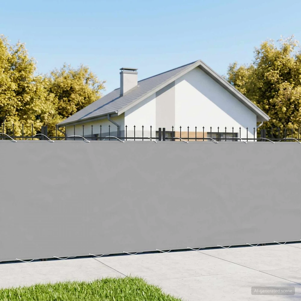 Balkono privatumo ekranas 1,5 x 25 m Audinys su PU danga