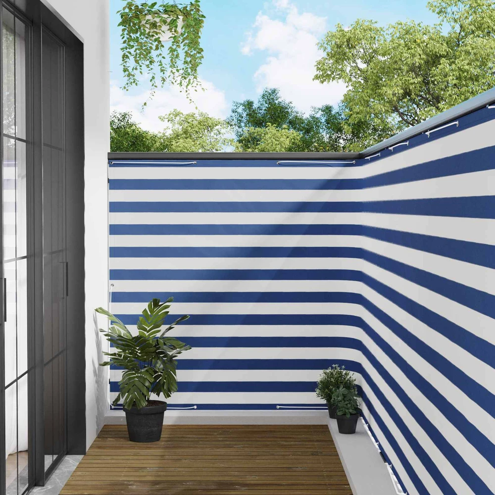 Balkono privatumo ekranas 150 x 1000 cm Audinys su PU danga