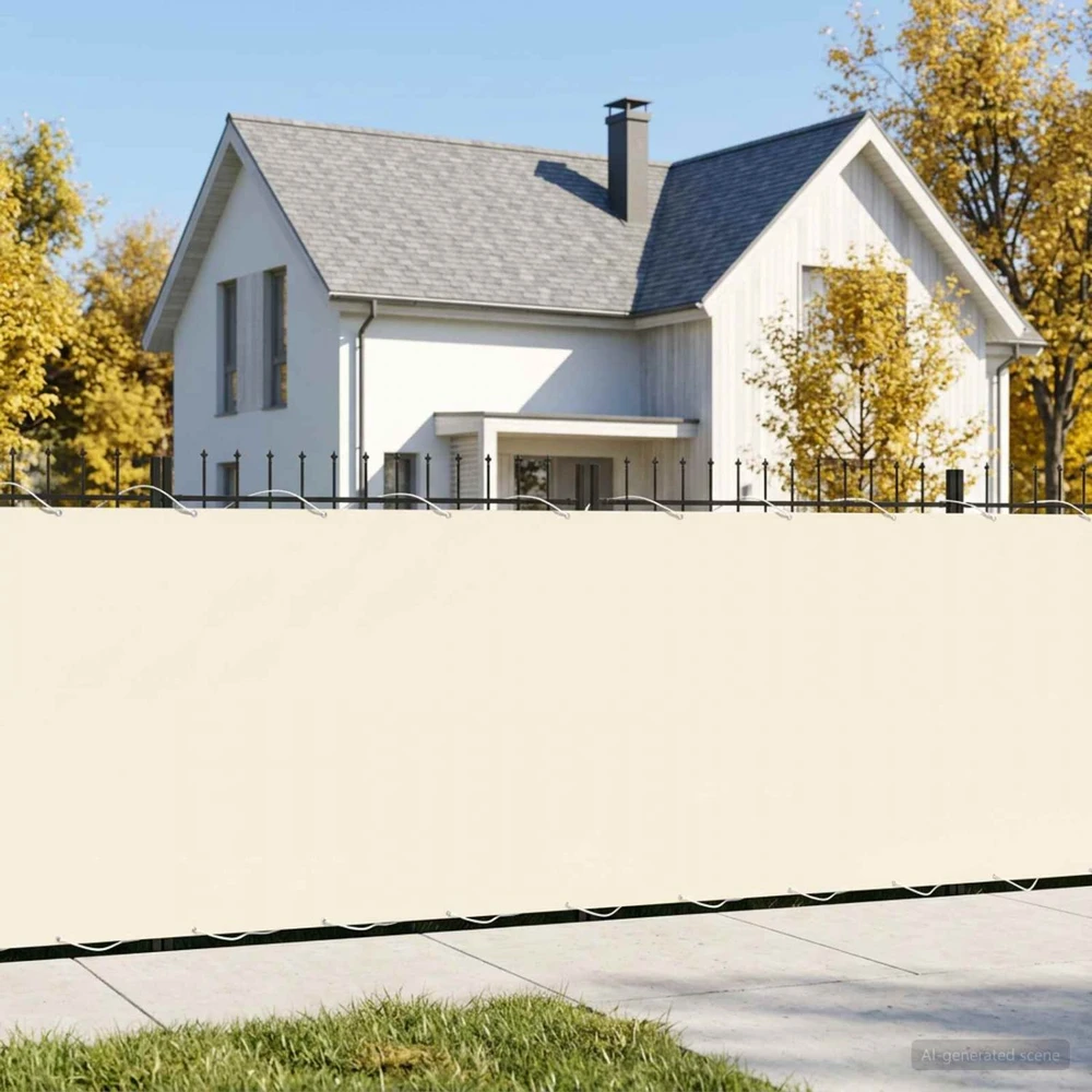 Balkono privatumo ekranas 150 x 400 cm Audinys su PU danga