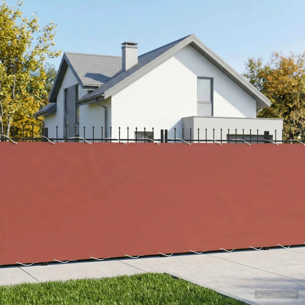 Balkono privatumo ekranas 150 x 500 cm Audinys su PU danga