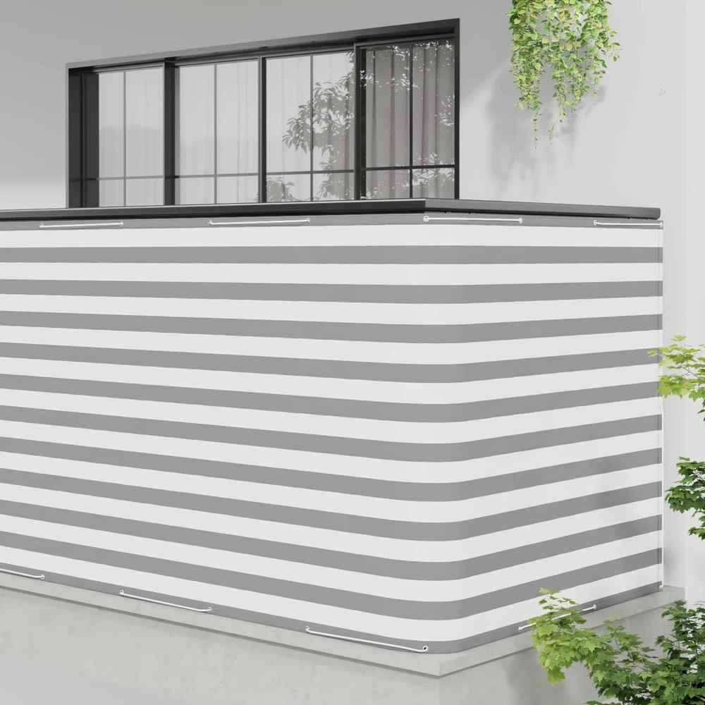 Balkono privatumo ekranas 150 x 500 cm Audinys su PU danga
