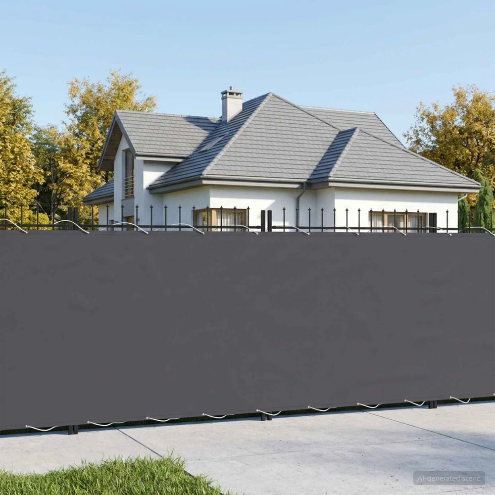 Balkono privatumo ekranas 150 x 500 cm Audinys su PU danga
