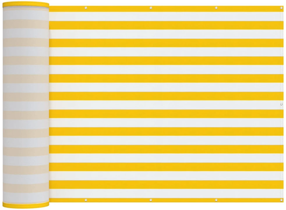 Balkono privatumo ekranas 150 x 600 cm Audinys su PU danga