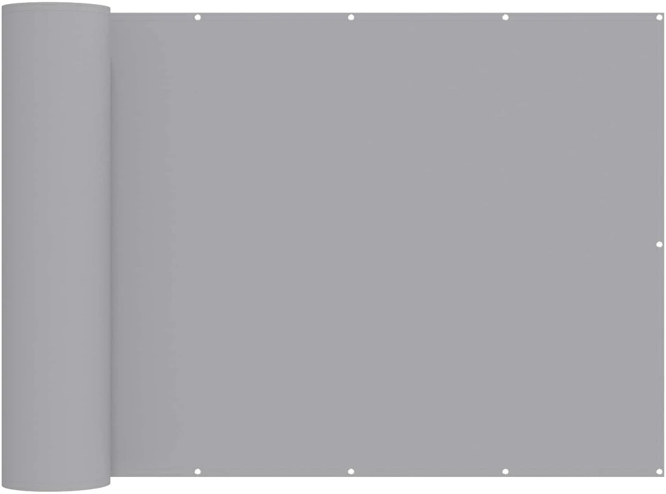 Balkono privatumo ekranas 150 x 800 cm Audinys su PU danga