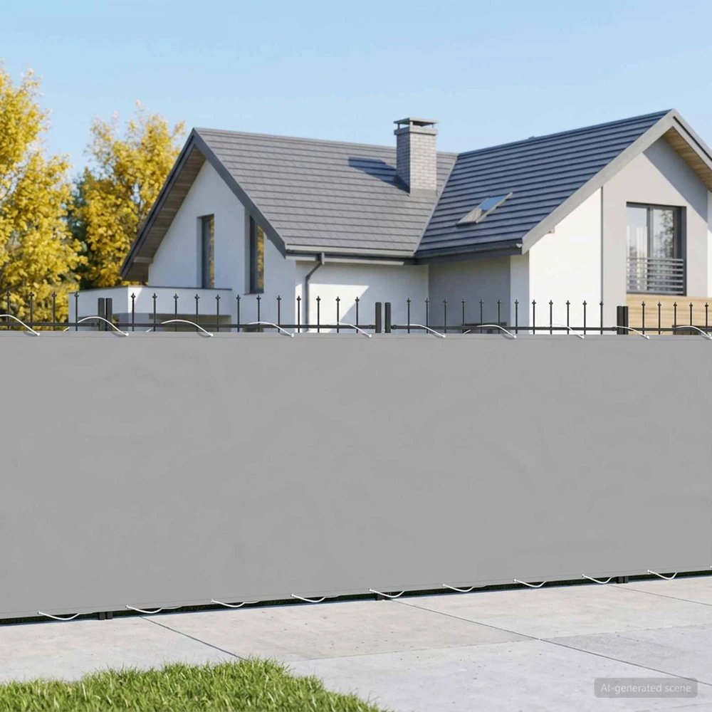 Balkono privatumo ekranas 1,8 x 25 m Audinys su PU danga