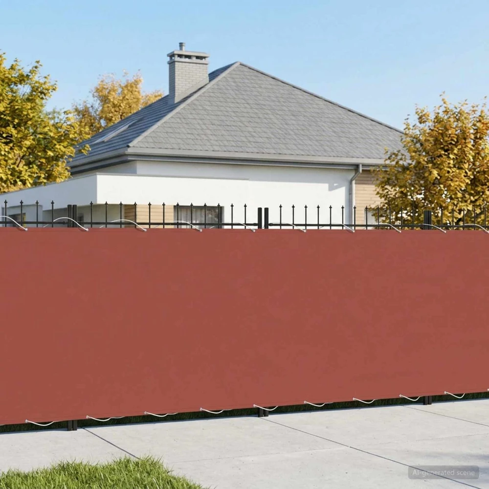 Balkono privatumo ekranas 180 x 600 cm Audinys su PU danga