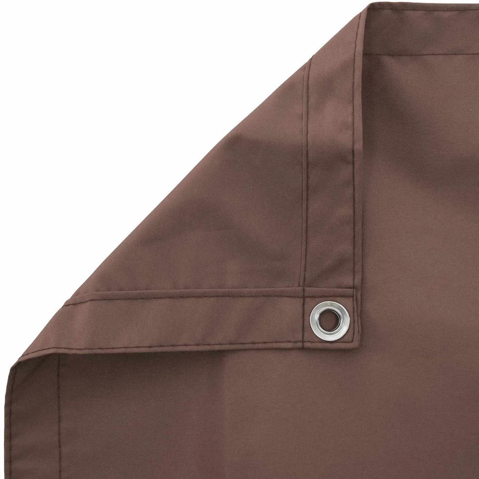 Balkono privatumo ekranas 180 x 700 cm Audinys su PU danga Ruda