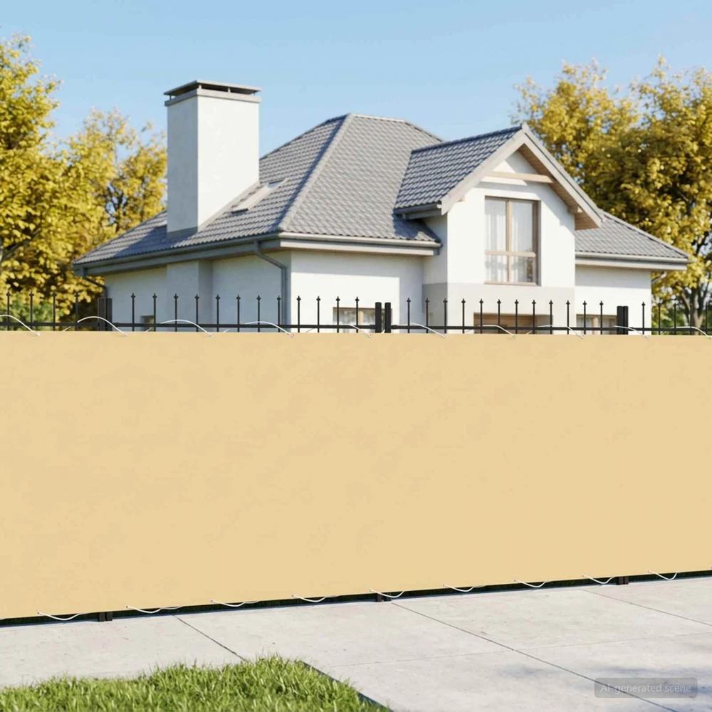 Balkono privatumo ekranas 180 x 800 cm Audinys su PU danga