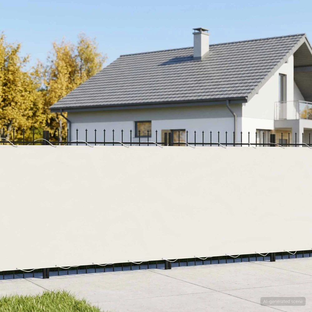 Balkono privatumo ekranas 180 x 800 cm Audinys su PU danga