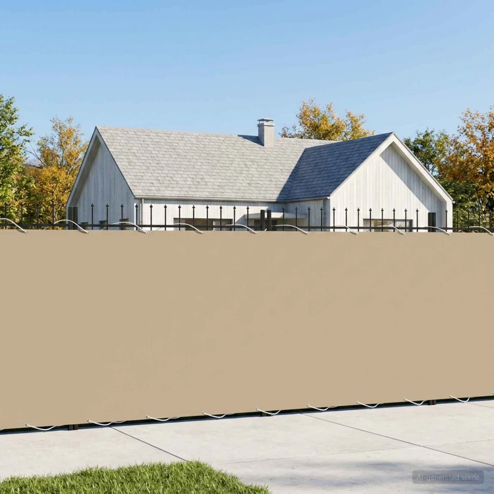 Balkono privatumo ekranas 180 x 800 cm Audinys su PU danga